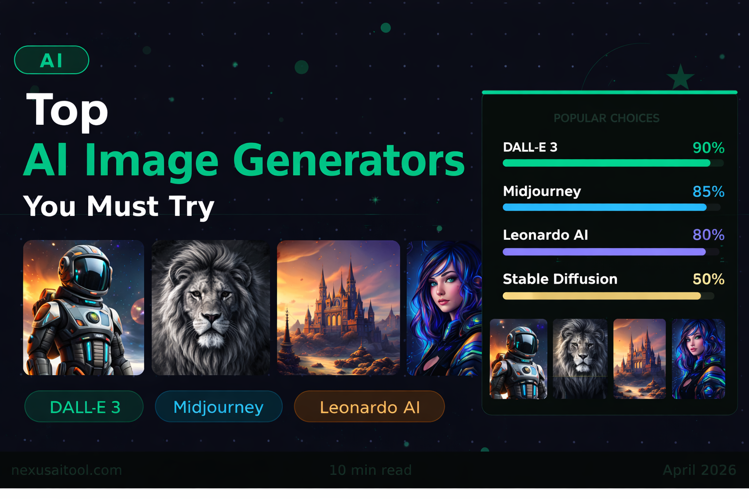 Top AI Image Generators You Must Try in 2026